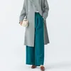 Женские брюки Th R0w 2024, весенние камвольные шерстяные широкие женские свободные повседневные брюки Y2k, уличная женская одежда