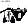 2024 NY BLACK CEL DESIGNER BIKINIS Luxury Swimsuit Women Swimits Tank Badkläder Thong Cover Up Two Piece Designers Bikini Woman Bathing Swimsuit