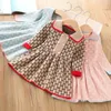 Girl Dresses Autumn And Winter Girls Baby Dress Children's Long Sleeve Korean Edition Foreigner Knitted Sweater Princess