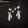 Dangle Earrings GEEZENCA 925 Sterling Silver 5A Zircons Stars For Women Original Design Chic Earring Fine Jewelry 2024 Gift