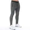 Men's Pants Mens Cotton Sport Trousers GYM Track Sweatpants Joggers Casual Training Workout Zipper Pocket Fitness Male Slim Running