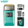 VGR Shaver Electric Broda Trimmer Waterproof Razor Professional Maszyna do golenia Łysy TRIMER RZZIKI DLA SHAGING V-357 240124