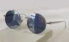Occhiali da sole Occhiali da sole rotondi Pasha Silver Blue Len gafa de sol occhiali da sole unisex Occhiali da sole alla moda con scatola V9Z5