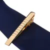 أزياء بيع Metal Gold Tie Clip الأعمال الرسمية ارتداء العريس الزفاف 240122