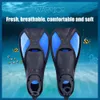 Snorkling dykning simning fin män vattentid Submersible Foot Flippers Professional Fins SXL 240123