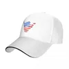 Ball Caps Shaka USA Baseball Cap Art Print Trendy Paar Trucker Hat Aangepaste Outdoor Sport Drop Cadeau Idee