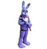 2024 Fabriek hot nieuwe vijf Nachten op Freddy FNAF Speelgoed Griezelige Paarse Bunny mascotte Kostuum Pak Halloween Kerst Verjaardag Jurk