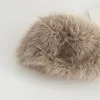 Casquettes de pêcheur en fausse fourrure russe Y2k marque de luxe en peluche femmes chapeau hiver moelleux épaissir bonnets chauds ski en plein air Panama chapeaux 240131