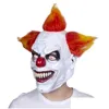 Maski imprezowe Maska Klown Halloween Horror Costume Rekwizyty Upiorny uśmiechnięty cosplay Heat Terror Escwa