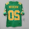 Embroidery Full OREGON DUCKS PUDDLES 1994 The Pick KENNY WHEATON 20 Jersey Stitched Custom Any Name Number Jer 55
