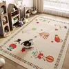 Cute Cartoon Hairy Nursery Play Mat For Children Circus Plush Bedroom Beside Rugs For Kids Room Fluffy Carpet For Living Room 240131