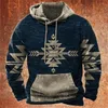 Mens Long Sleeve Hoodie Sweatshirt Vintage Retro Prints Casuals Spring/Fall For Men/Women Outerwear Streetwear Pullover 240131