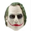 NEW Joker Mask Realistic Batman Clown Costume Halloween Mask Adult Cosplay Movie Full Head Latex Party Mask249P