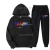 Trapstar Designer Mens Tracksuit Rainbow Redel Haftowane dresy dla mężczyzn i damski garnitur z kapturem sweter z kapturem