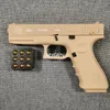 Colt Pistol Automatic Shell Heector Pistol Laser Version выглядит настоящим Moive Toy Gun для взрослых детей на открытом воздухе. Интерактивные подарки на день рождения