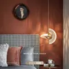 Pendant Lamps Nordic Lighting Rotatable Multi-Styling Ceiling Chandelier Lights Art Decorative Led Round Lamp Home Indoor Living R261i