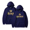 Herfst-winter pullover-hoodie met pluche capuchon, mode gouden letter heren- en damespaarsweater