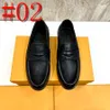 20MODEL Nouveaux mocassins en cuir chaussures hommes été mocassins à enfiler robe de créateur en cuir de mariage de luxe marié mariage hommes style italien Oxford chaussures taille 38-45