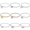 Momenti Blocca la tua promessa Bracciale con lucchetto con firma a cuore regale Adatto alla moda Bracciale in argento sterling 925 con perline Gioielli fai da te209Y