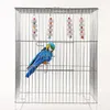 Andra fågelförsörjningar Stenmineral för Parrot Pet Pet Cage Toy Sliping Blommaform Tuggbit Hang Style Parakeet