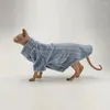 Cat Costumes Pet Sweaters Winter Clothes For Sphynx Warm Sweater Coat Outfit Cats Woolly Soft Hairless Kitten Costume