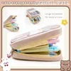 Kawaii Etui Voor Meisjes Grote Capaciteit Waterdichte Pen Box Veelkleurig Optioneel Schattig Schoolbenodigdheden Briefpapier