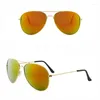 Sunglasses Pilot Women 2024 Luxury Designer Men Fashion Summer UV400 Eyewear Gafas De Sol Car Driving Sun Glasses