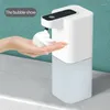 Distributeur de savon liquide automatique, mousse inductive, lavage de téléphone, Spray d'alcool intelligent pour les mains