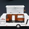 132 Legering Trailer RV Truck Automodel Diecast Metaal Recreatief terreinwagen Camper Automodel Geluid en licht Kinderen Speelgoed Geschenk 240118