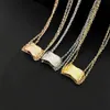 Mode pendentifs collier bijoux pour dame femmes fête amoureux de mariage cadeau fiançailles avec boîte HB321R