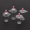Mücevher Bileşenleri 10 PCS Mini Frappuccino Kahve Kupası Dollhouse Minyatür Simülasyon Plastik Kek Krem Kupaları Anahtarlık Yapımı212E