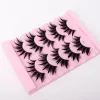 Nouveau Design cils Manga humides petit diable Anime Cosplay naturel vaporeux fée croix cils 3D moelleux Extensions de cils outil de maquillage