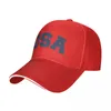 Ball Caps USA Drukuj czapka baseballowa sztuka kobiety men trucker hat wiosna y2k urocza moda hipisowa