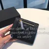 12A All-New Mirror Quality Designer Womens Boy Wallet Genuine Leather Caviar Lambskin Card Holder Black Quilted Coin Purse Lady Credit Card Wallets Luxurys Box Bags