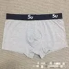 Utrikeshandel mode varumärke super populära män underkläder Pure Cotton Youth Sport Boxer Boxer Shorts National Fashion Underwears Men