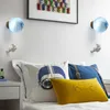 Wall Lamp Copper Moon Minimalist LED Lamps For Children's Room Bedroom Beside Background Home Creative Astronaut Boy Toy Lustres