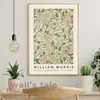 William Morris Museum Exhibition Posters Canvas Painting Gallery Wall Art Prints Vintage Pictures for Living Room Home Decor 240130