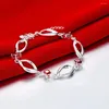 Urok Bracelets 2024 Style biżuteria standardowa srebrna bransoletka czerwona kwadratowa cyrkonż
