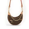 Loop Hobo Sacs Gold Chain Sac à main Luxuries Designers Femmes Enduit Toile Zipper Bandoulière Bandoulière Sac Crescent Bottom Sacs à main Sacs à main Moon Sacs