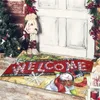 Carpets Christmas Doormat Merry Decorations For Home 2024 Navidad Kerst Natal Noel Xmas Table Ornaments Decor Year