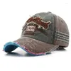 Ball Caps Women's Baseball Cap Men's Hats Sun Protection Hat Vintage Letter Embroidered Wholesale