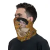 ゴールドの女性のスカーフ - グスタフクリムバンダナネックカバー印刷魔法のスカーフ多目的フェイスマスク男性のためのハイキングフィッシング