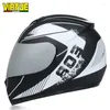Motorhelmen Helm Heren Volledig gezicht Moto Rijden ABS Materiaal Motocross Motor Casco