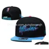 Cappellini da baseball Mix Designer Snapback Cappelli da basket Tutte le squadre Cappello da pescatore aderente regolabile Berretto flessibile in maglia di cotone ricamato Hip Dhmtz