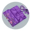 Jewelry Pouches Bags Oriental Silk Jewellery Roll Wrap Pouch Organizer Travel Storage Case264S