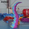wholesale Outdoor Decor Giant Inflatable Octopus Legs tentacles Tentacle Arms inflatables Led Lighting Decoration Balloon Customized 003