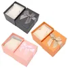 Jewelry Pouches Bags Packaging Jewerly Box Watch Storage Bowknot Case Gift For Christmas Anniversary Birthday257q