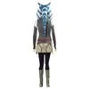 Rebeller Ahsoka Tano Cosplay Outfit Halloween Uniform Costume3051