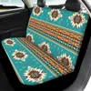 Car Seat Covers Fashion Tribal Aztec Print Cover General Sedan Front And Rear Cushion Protecter Soft Easy To Install Accessories