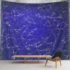 Tapestries Night Star Star Sky Aries Taurus Gemini Leo Viro Libra Scorpio Bedroom Living Room Home Tapestry Decoration